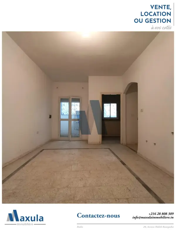 À VENDRE IMMEUBLE DE RAPPORT R+2 À RADES PLAGE
