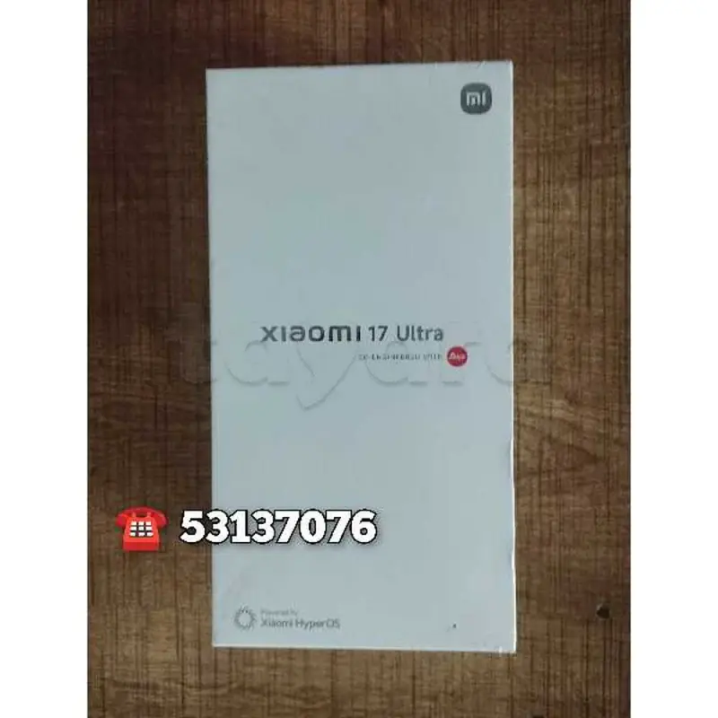 xiaomi 17 Ultra 5G 16/512 Cacheté (Version Global) Neuf paquet fermé # validé ✔️
➖ PRIX FIIIX 4490 dt
⏩Couleur : Blanc