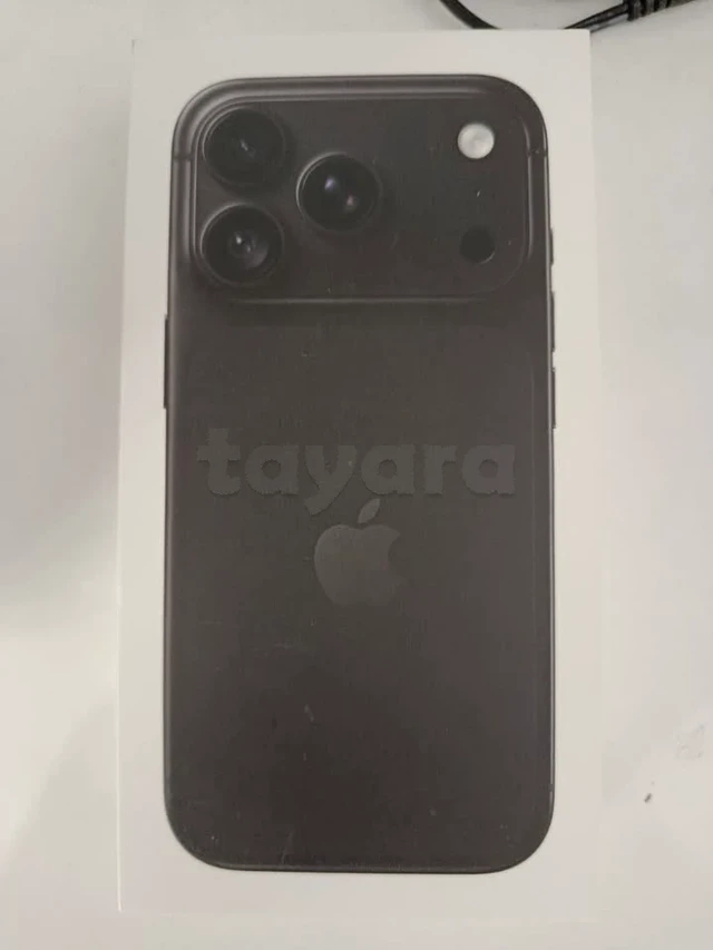 iPhone 18 Pro 256 Go Noir cachete