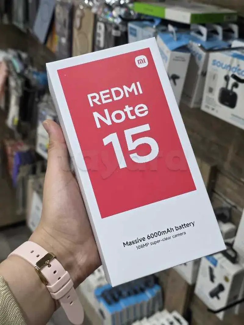 ๐น REDMI NOTE 15 Jamais Servi ๐น Ram : 6G ๐น Stockage : 128G ๐น Prix : 890 ๐น Valide โ
๏ธโ
๏ธ ๐น Avec garantie 6 mois ๐ Liv